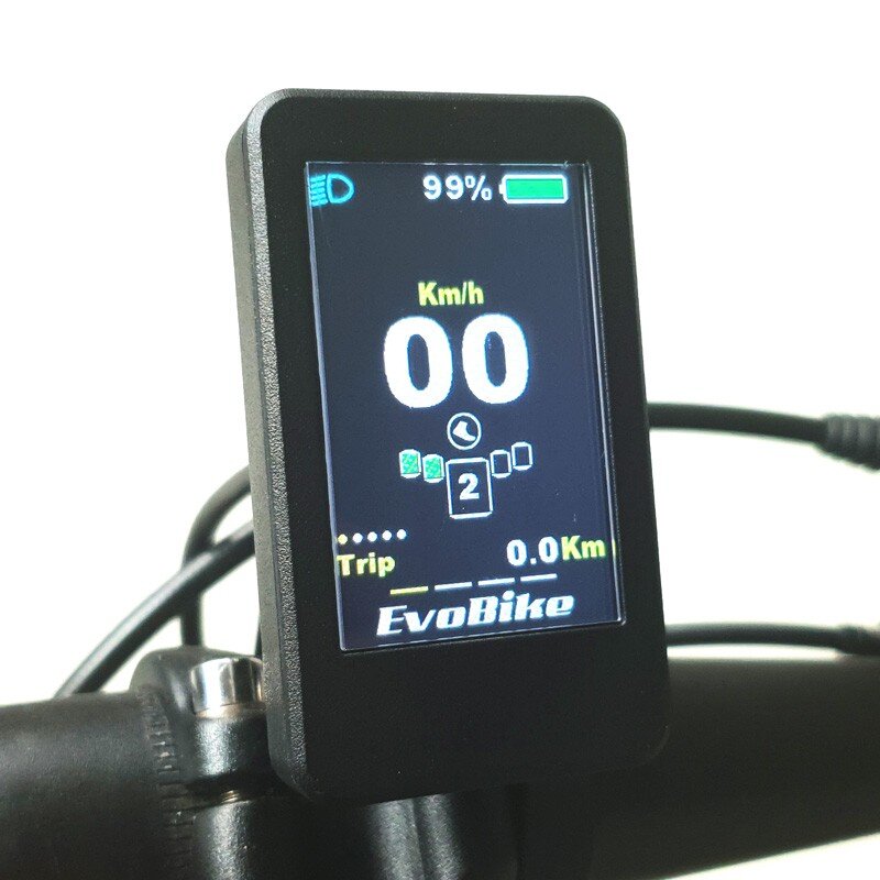 LCD-näyttö Evobike 500W - Värinäyttö
