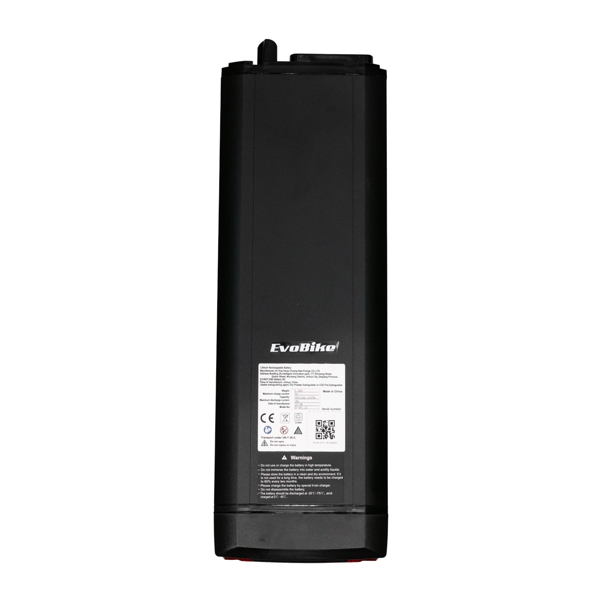 Litiumakku 36V 12Ah EvoBike Classic / ECO 2023 - Pakkarille