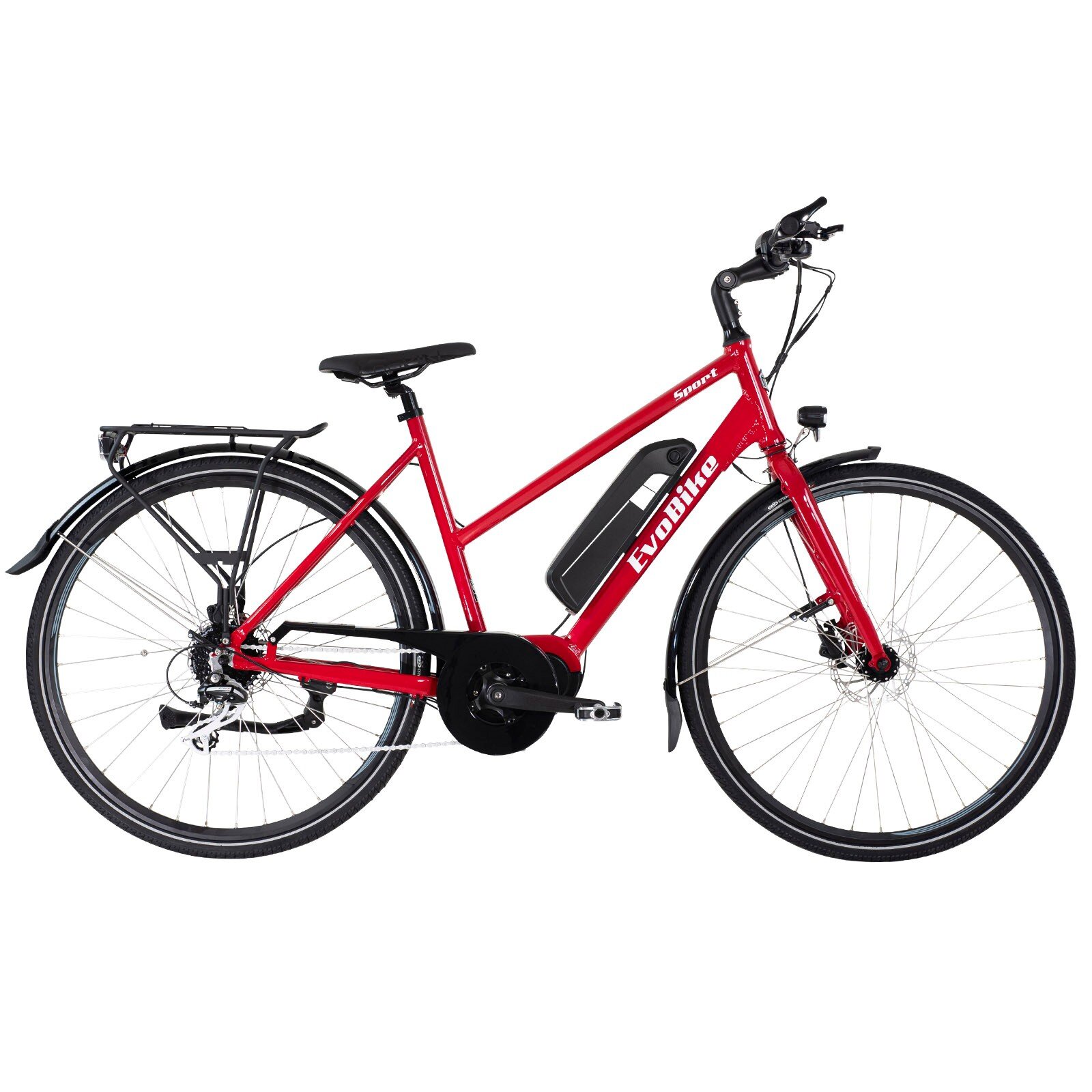 Sähköpyörä EvoBike SPORT-8 Mid-Drive 250W- Naisten malli