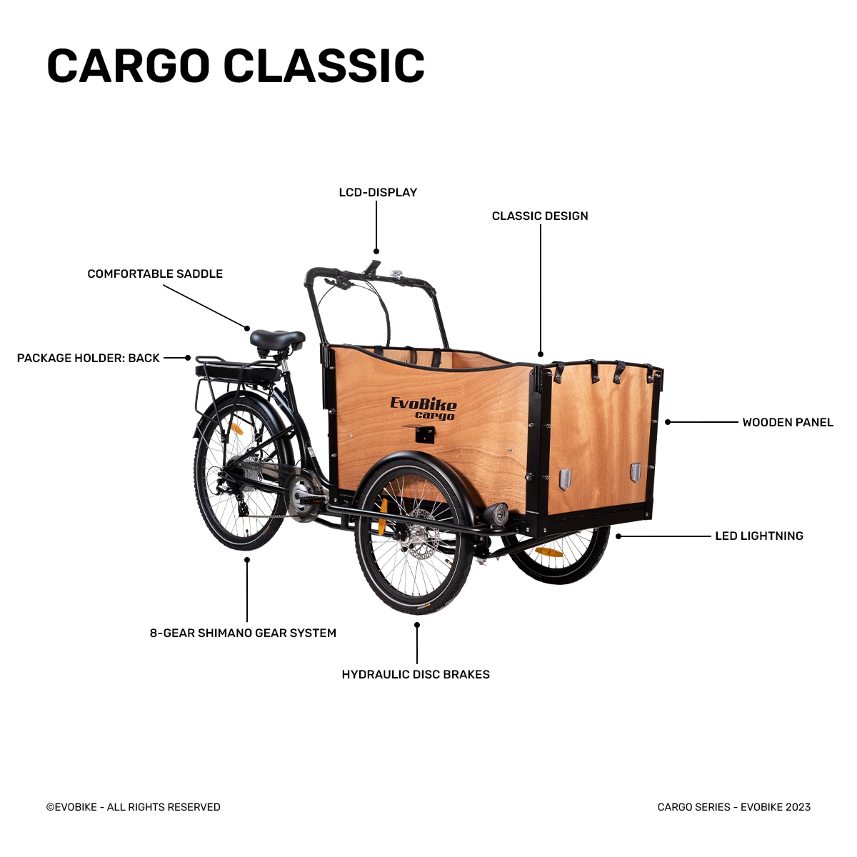 EvoBike Cargo Classic II