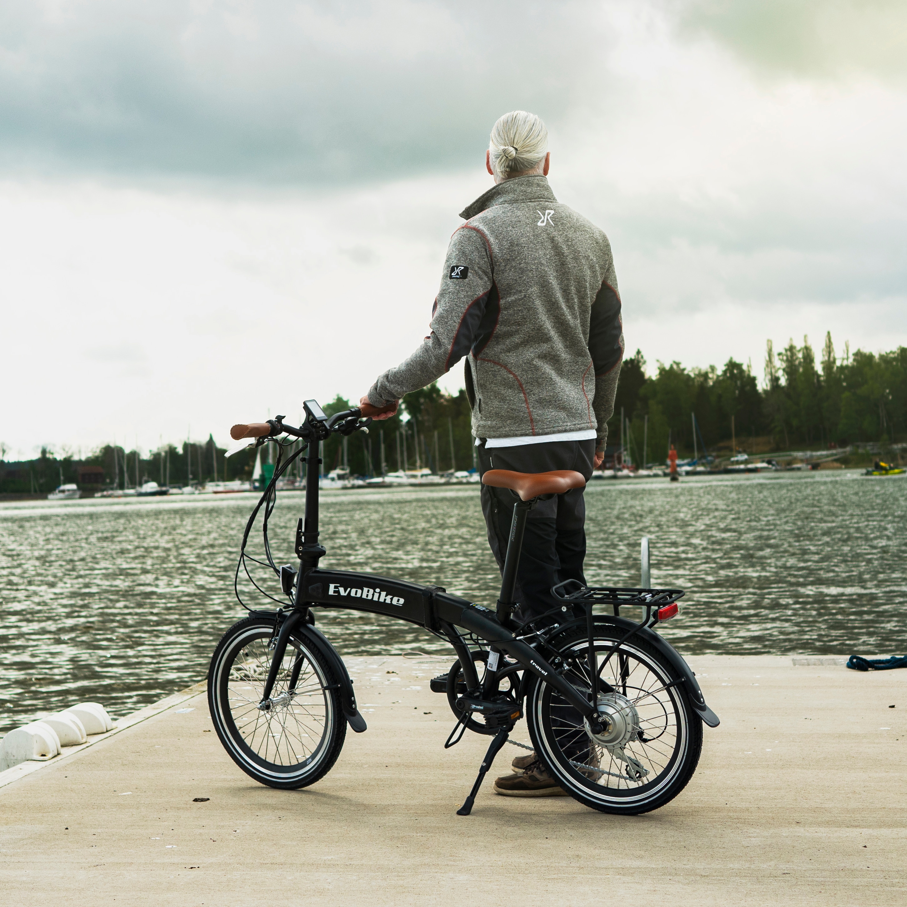 Elcykel EvoBike Travel - Hopfällbar - 2022